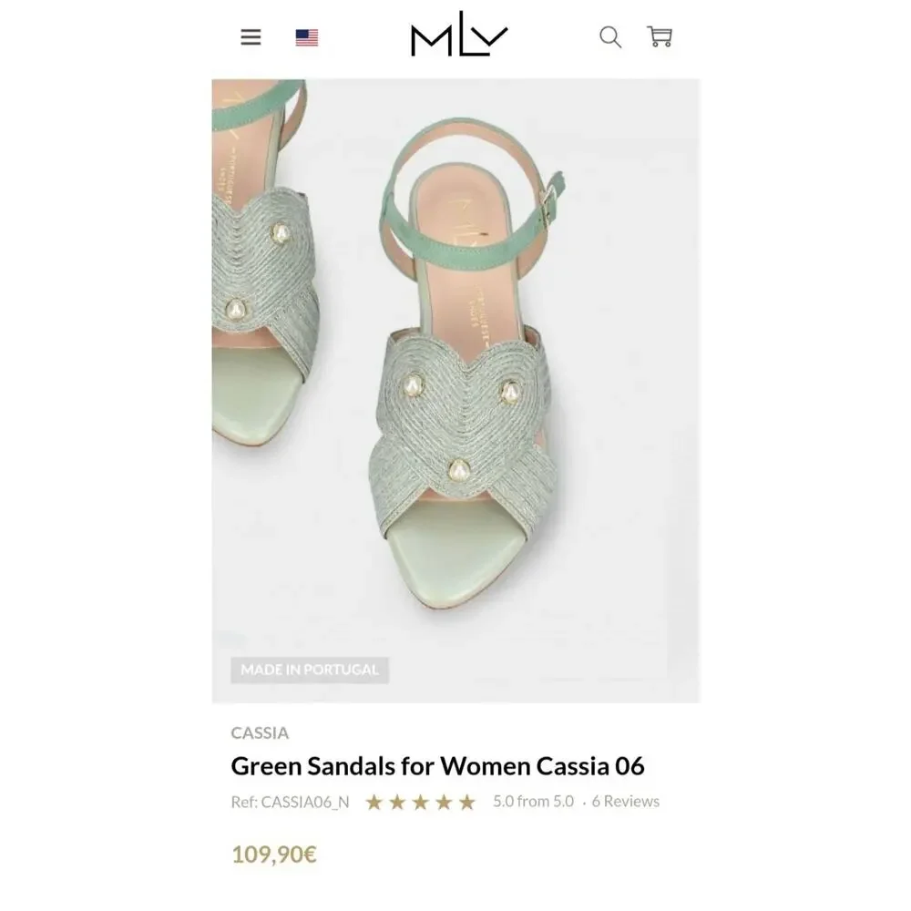 MLV Cassia Portuguese Heart Sandals Size US 10.5 Raffia & Metallic Gold‎ Finish